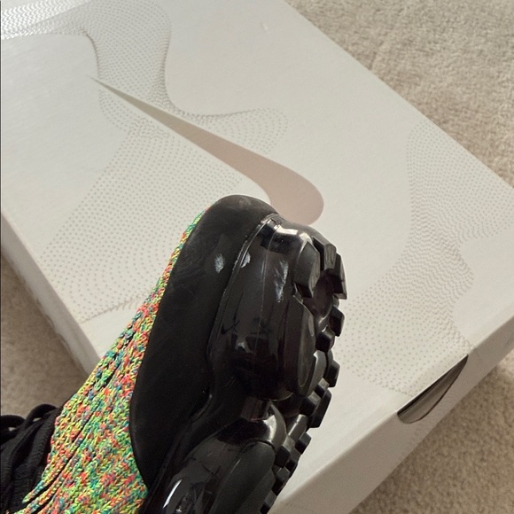 Nike Air Vapormax Flyknit 3 Black and Multicolor Sneakers